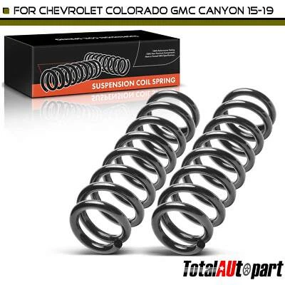 2x Muelle helicoidal para Chevrolet Colorado 2015-2019 GMC Canyon delantero izquierdo y derecho Foto 1 de 4