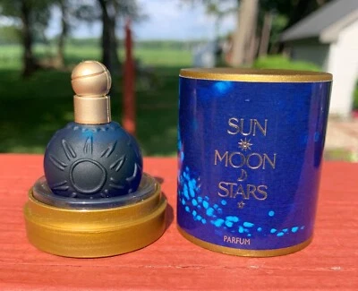 Vintage SUN MOON STARS Perfume Karl Lagerfeld 0,12 oz PERFUME PURO MINIATURA Frasco - Imagem 1 de 4
