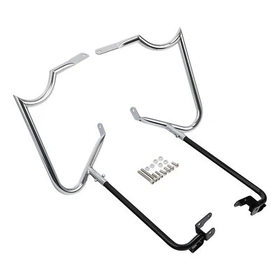 Barra protectora de soporte de alforja apta para Harley Touring Electra Street Glide 2014-22 Foto 1 de 4
