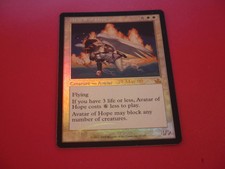 Mtg magic prerelease card avatar of hope (English avatar of hope nm foil)
