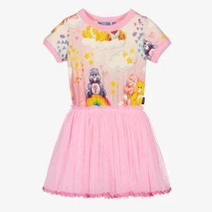 RYK x Care Bears Pink Printed Short Sleeve Tutu Dress, 5Y (Z1) - Picture 1 of 7