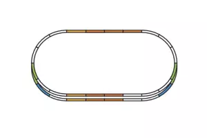 PIKO 55340 HO Scale Track Set E - Picture 1 of 1