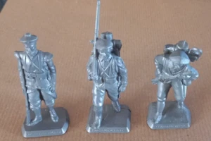 LOT 3 FIGURINES MOKAREX 1914-1918 FUSILLIER MARIN CHASSEUR A PIED CHASSEUR ALPIN - Imagen 1 de 1