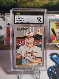 1989 Fleer Bill Ripken FF F&$# Gesichtsfehler #616 CSG 10 Orioles - Bild 1 von 3