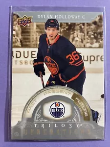 2022-23 Trilogy Generations Dylan Holloway TG-13C Edmonton Oilers - Imagen 1 de 1