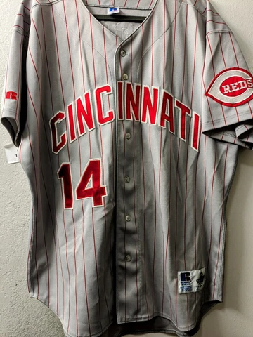Cincinnati Reds Pete Rose Early 90s Russell Athletic Diamond Collection Jersey Cover