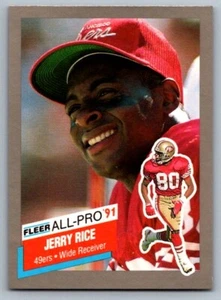 Jerry Rice 1991 Fleer #20 - Picture 1 of 2