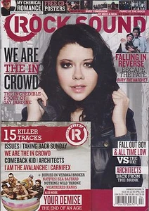 ROCK SOUND Magazine #185 4/2014 TAY JARDINE My Chemical Romance + CD + POSTERS - Imagen 1 de 1