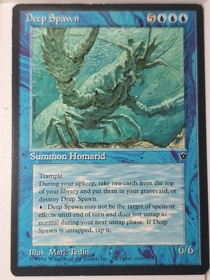 Deep Spawn - Fallen Empires- Magic the Gathering MTG Nice! - Image 1 of 3