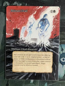 Animate Dead: MTG Hand Painted Alter - Picture 1 of 1