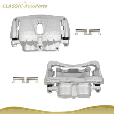 For 2006-20 CHEVROLET EXPRESS 3500 GVW Front Pair Brake Calipers w/ Bracket - Image 1 of 4