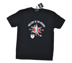 BreakingT Mallory of the Midway Chicago Red Stars Graphic T-Shirt Size L NEW - Picture 1 of 8