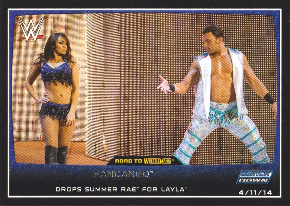 2015 Topps WWE Road to WrestleMania BASE Wrestling Cards Pick from List - Image 1 of 1