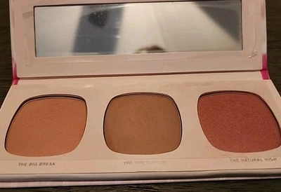 BareMinerals Good Vibes Inner Glow Big Break Natural High Blush 3 Pan Palette  - Image 1 of 4