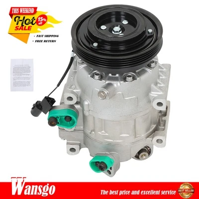 Compresor de aire acondicionado con Cluth CO 10925C para Hyundai Accent 2006 2007-2009 1,6 L l4 Foto 1 de 4