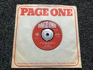 THE TROGGS - ANY WAY THAT YOU WANT ME 1966 UK SINGLE PAGE ONE (POF 010) VG+ - Picture 1 of 4