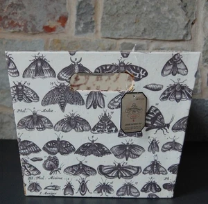 John Derian Motteneimer Zielscheibe Aufbewahrung Neu mit Etikett~Insekten Käfer Gothic~Mittwoch 2010 - Bild 1 von 9