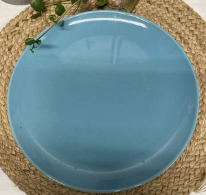 IKEA FARGRIK Turquoise Blue 18691 Dinner Plate Romania Discontinued 10 5/8” - Picture 1 of 4