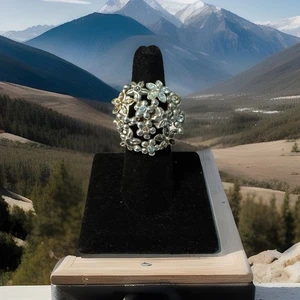 Brighton Ring Alpenblüte Größe 7 Neu mit Etikett seltener Fund! - Bild 1 von 3