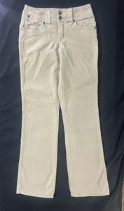 Limited Too Boy Fit Flare Girls Jeans Size 14 Slim Corduroy Pants Vintage - Picture 1 of 15