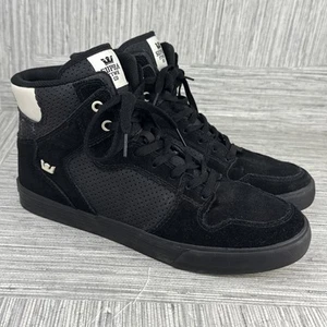 Supra Men's Supra Vaider Black and White Oreo Suede+cowhide - Picture 1 of 13