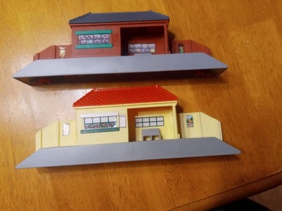 Thomas Elsbridge + Lower Tidmouth Station Lote 2x VCUC TrackMaster Foto 1 de 4