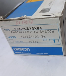 OMRON E3S-LS10XB4 PHOTOELECTRIC SWITCH (BR4A.6B7) - Picture 1 of 4