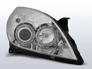 Kit fari Angel Eyes cromati per Opel Vectra C 09.2005-2008 - Foto 1 di 3
