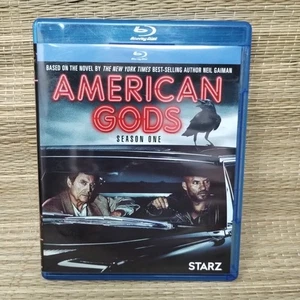 American Gods - Season One 1 (Blu-ray, 2017, 3-Disc Set) Starz Ricky Whittle VG - Picture 1 of 3