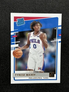 2020-21 Donruss Tyrese Maxey Philadelphia 76ers Rookie #211 - Picture 1 of 2