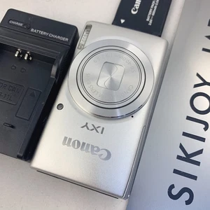 Canon IXY 90F PowerShot ELPH 115 IS IXUS 132 Silver 16.0MP Digital Camera JAPAN - Picture 1 of 24