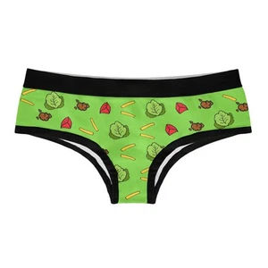 Womens Fitness Tacos Panties Funny Bikini Brief Hilarious Saying Gym Graphic - Picture 1 of 5
