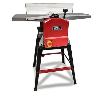 Planer Thicknesser 1500W 254mm Dust Port Twin Blades Cast Table Legstand 230V - Image 1 of 4