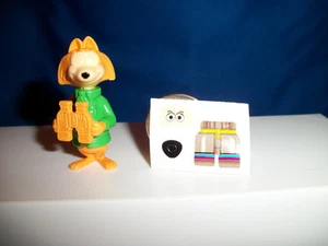 FIBBER FOX w/ BINOCULARS w/ BPZ Kinder Surprise HANNA BARBERA K96 Yogi Bear MINT - Picture 1 of 6