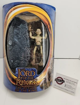 2003 Toy Biz: The Lord of the Rings RotK Super Poseable Gollum figure - Image 1 of 4