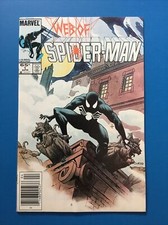 Web of Spider-Man # 1 Newsstand 1st Appearance of the Vulturions 1985 Marvel c