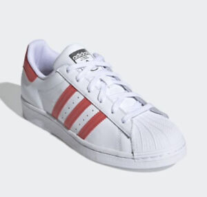Adidas Womens Superstar Originals Leather Trainers FX6075 Size 7 Brand New
