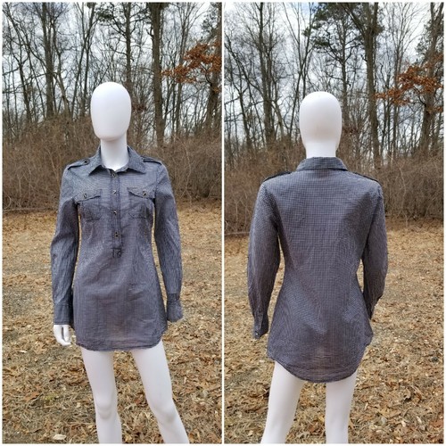 Tunica bridgette blu navy Tory Burch taglia 8