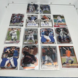 Lotto di 14 carte firmate Baltimore Orioles Prospect RC 1° Max Wagner Cade Povich - Foto 1 di 5