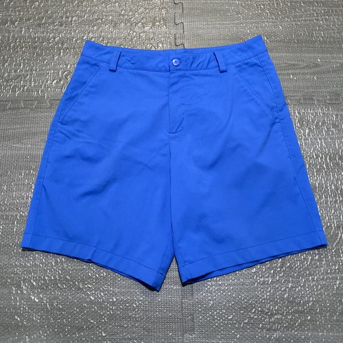 Pantaloncini Puma Golf Dry Cell Performance Tech Blu Uomo 32 33 Elasticizzati UPF 50+ Casual