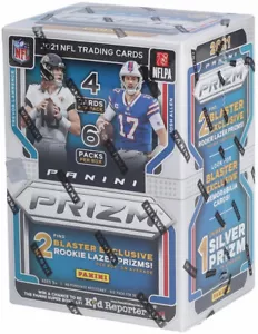 2021 Panini Prizm NFL Football Blaster Box 6 Packs Rookie Lazer Prizm Sealed New - Picture 1 of 2