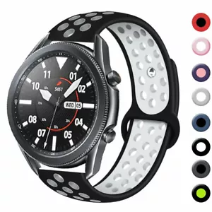 Silikon Dual Armband Samsung Watch 1 2 3 4 5 6 7 Galaxy Watch 42/46mm Gear S2 S3 - Bild 1 von 43