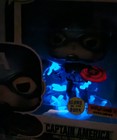 Funko POP! Captan America #1198 (Glow-in-the-Dark/Metallic) Volcano X Exclusive