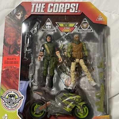 ¡El Cuerpo! Time Crisis Battle Pack Troll & Smoke & Motorcycle, Comic Lanard Foto 1 de 3