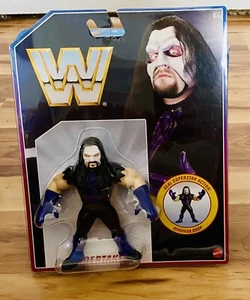 Figura Undertaker WWE Mattel Retro Serie 14 - Exclusiva Rara - NUEVA Sellada - Imagen 1 de 3