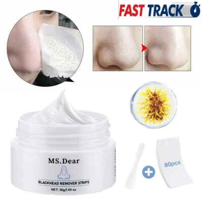 80x LANBENA Tiras de Poros Removedor de Espinillas Crema Nariz Acné Limpio Despelar Foto 1 de 4