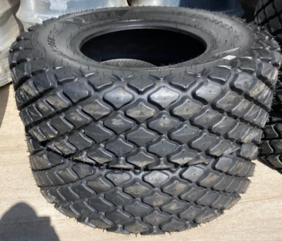 2 New Tire 23.1 26 MRL R-3 Ag Farm R3 Turf 18 ply Tubeless Diamond Tread 23.1x26 - Image 1 of 4