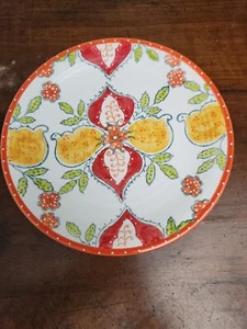 Anthropologie Sliced Persimmon Dinner Plate - Picture 1 of 3