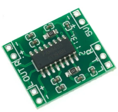 PAM8403 Stereo Audio Verstärker Modul 2x3 W Lautsprecher Raspberry Arduino - Bild 1 von 2