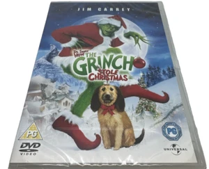 The Dr Seuss How The Grinch Stole Christmas DVD New and Sealed - Foto 1 di 2
